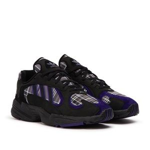 Adidas Yung 1 Plaid Pack - Black/Purple EF3965